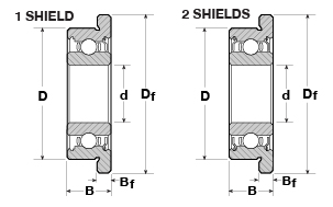 Static Load Rating (Lbs) Dimensional Diagram