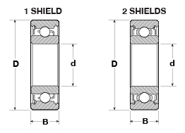 Static Load Rating (Lbs) Dimensional Diagram