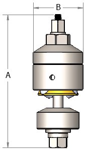 Portable Bearing Swaging | Staking Tool Dimensional Diagram