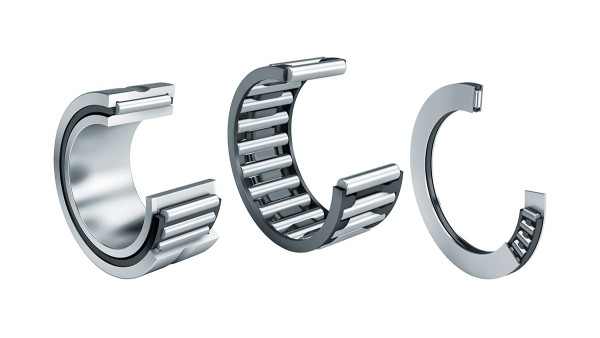 Cutaway of a Needle Roller Bearing