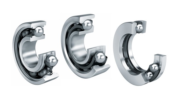 Cutaway of Industrial Ball Bearings